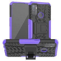 Защитный чехол UniCase Hybrid X для OPPO A53 - Purple: фото 1 из 10