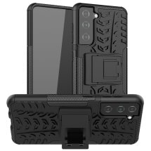 Защитный чехол UniCase Hybrid X для Samsung Galaxy S21 - Black: фото 1 из 10