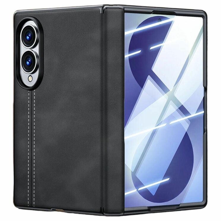 Захисний чохол UniCase Leather Series (FF) для Samsung Galaxy Fold 8 - Black (424518B) Захисний чохол UniCase Leather Series (FF) для Samsung Galaxy Fold 8 - Black: фото 1 з 7