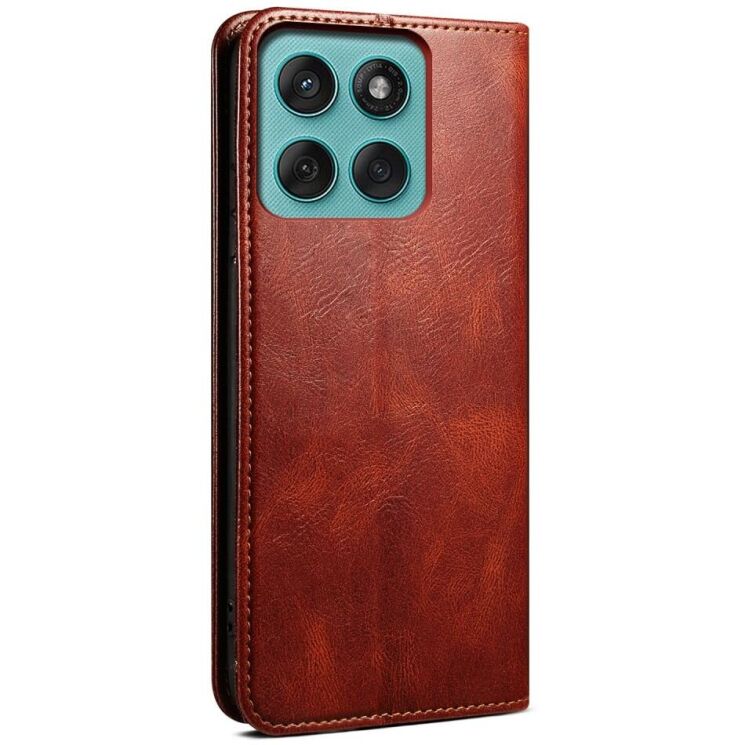 Защитный чехол UniCase Leather Wallet для Motorola Edge 60 / Edge 60 Fusion - Brown: фото 6 из 7
