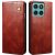 Защитный чехол UniCase Leather Wallet для Motorola Edge 60 / Edge 60 Fusion - Brown: фото 1 из 7