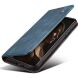 Защитный чехол UniCase Leather Wallet для Motorola Moto G75 - Blue (367802L). Фото 4 из 7