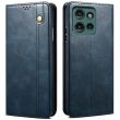 Защитный чехол UniCase Leather Wallet для Motorola Moto G75 - Blue (367802L)