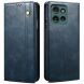 Защитный чехол UniCase Leather Wallet для Motorola Moto G75 - Blue (367802L). Фото 1 из 7