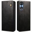 Защитный чехол UniCase Leather Wallet для OPPO A58 - Black (337916B)