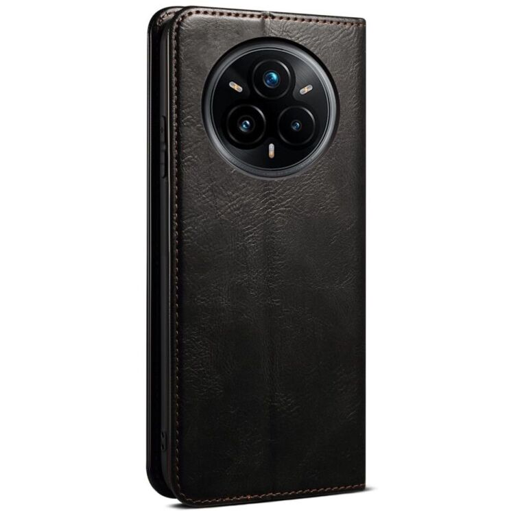 Защитный чехол UniCase Leather Wallet для Realme 14 Pro Plus - Black: фото 7 из 7