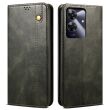 Защитный чехол UniCase Leather Wallet для Realme C63 / Note 60 - Green (374102G)