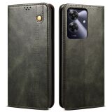Защитный чехол UniCase Leather Wallet для Realme C63 / Note 60 - Green: фото 1 из 6