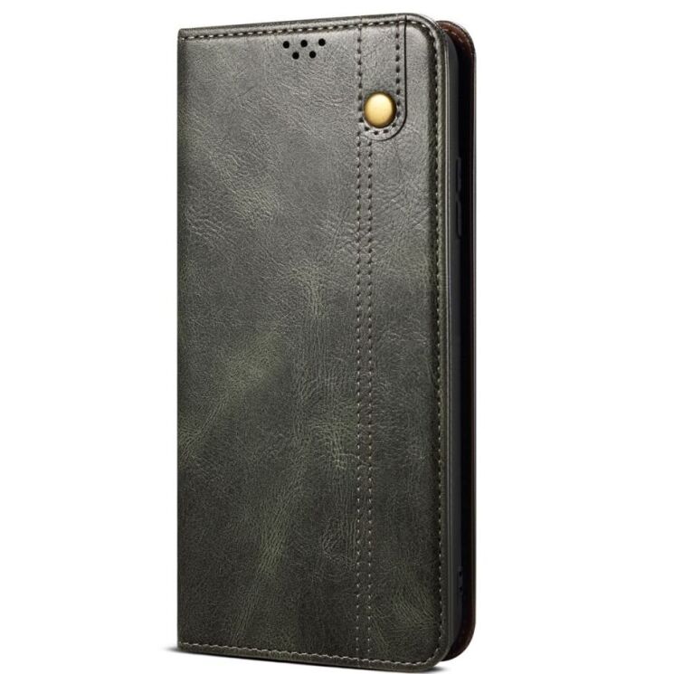 Защитный чехол UniCase Leather Wallet для Samsung Galaxy A06 (A065) - Green: фото 5 из 7