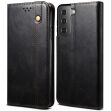 Защитный чехол UniCase Leather Wallet для Samsung Galaxy S21 (G991) - Black (230419B)