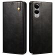 Защитный чехол UniCase Leather Wallet для Samsung Galaxy S25 Edge (S937) - Black (377505B)