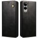 Защитный чехол UniCase Leather Wallet для Samsung Galaxy S25 Edge (S937) - Black (377505B). Фото 1 из 7