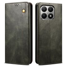 Чехол-книжка с кармашками UniCase Leather Wallet для Xiaomi 15T - Green: фото 1 из 8