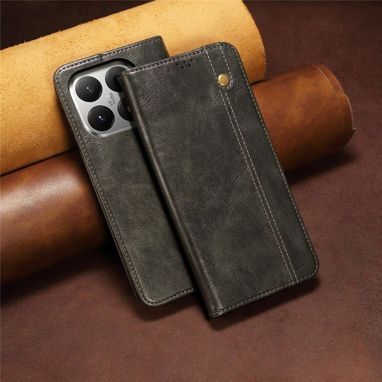Чехол-книжка с кармашками UniCase Leather Wallet для Xiaomi 15T - Green (391042G) Чехол-книжка с кармашками UniCase Leather Wallet для Xiaomi 15T - Green: фото 7 из 8