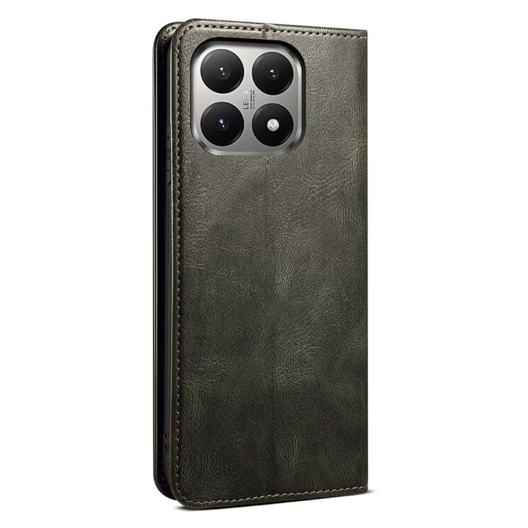 Чехол-книжка с кармашками UniCase Leather Wallet для Xiaomi 15T - Green (391042G) Чехол-книжка с кармашками UniCase Leather Wallet для Xiaomi 15T - Green: фото 6 из 8