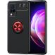 Защитный чехол UniCase Magnetic Ring для VIVO V21 - Black / Red (350320BR). Фото 1 из 10