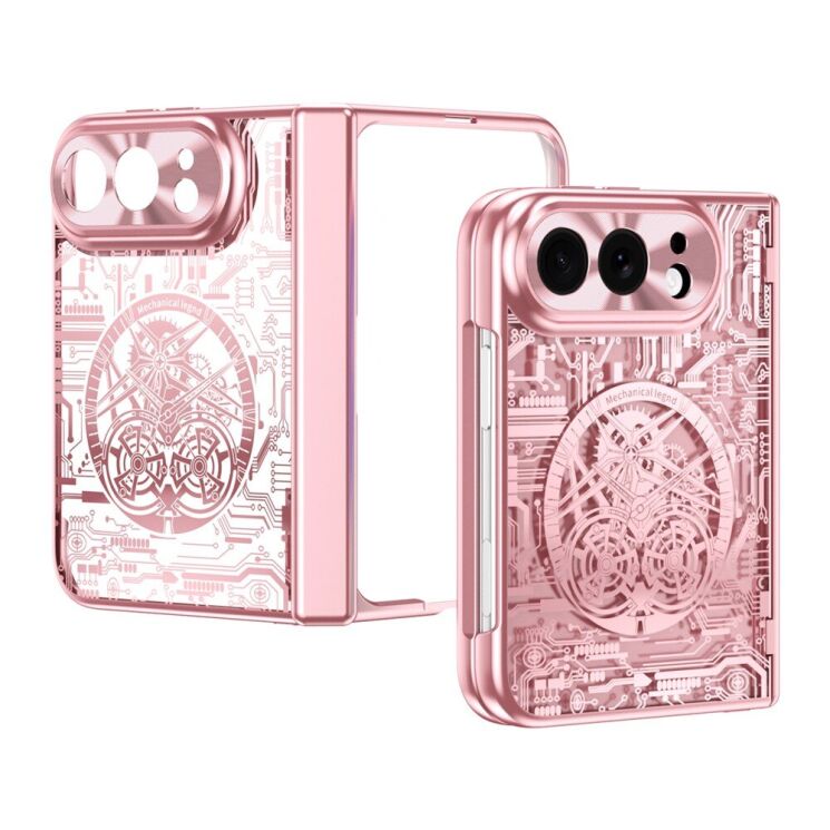 Защитный чехол UniCase Mechanical Legend для iPhone Duo - Rose Gold: фото 2 из 8