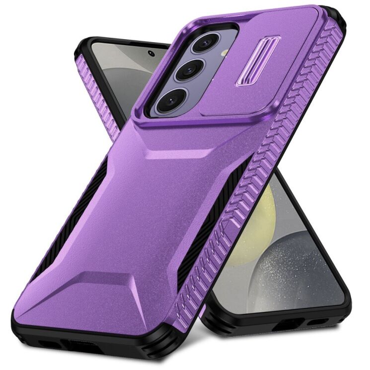 Защитный чехол UniCase Shuttle Guard для Samsung Galaxy S24 FE (S721) - Purple: фото 2 из 7