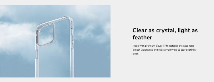 Защитный чехол UNIQ Air Fender для Apple iPhone 14 Plus - Smoky Grey: фото 6 из 8