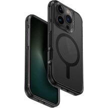 Захисний чохол UNIQ Combat для Apple iPhone 16 Pro - Carbon Black: фото 1 з 7