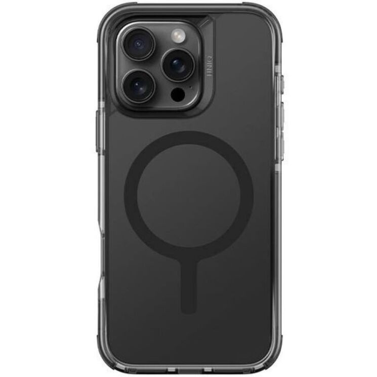 Захисний чохол UNIQ Combat для Apple iPhone 16 Pro - Carbon Black: фото 2 з 7