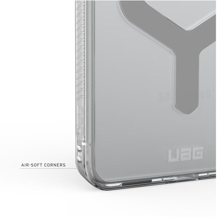 Захисний чохол URBAN ARMOR GEAR Plyo MagSafe для Samsung Galaxy S26 Ultra (S948) - Ice / Silver: фото 9 з 10