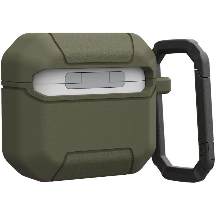 Захисний чохол URBAN ARMOR GEAR Scout (FH) для Apple AirPods 4 (104130117272) - Olive Drab: фото 4 з 9