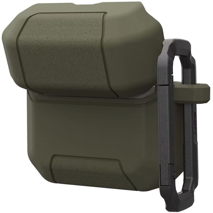 Захисний чохол URBAN ARMOR GEAR Scout (FH) для Apple AirPods 4 (104130117272) - Olive Drab: фото 5 з 9