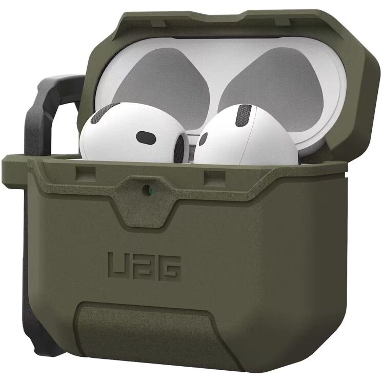 Захисний чохол URBAN ARMOR GEAR Scout (FH) для Apple AirPods 4 (104130117272) - Olive Drab: фото 2 з 9