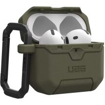 Захисний чохол URBAN ARMOR GEAR Scout (FH) для Apple AirPods 4 (104130117272) - Olive Drab: фото 1 з 9