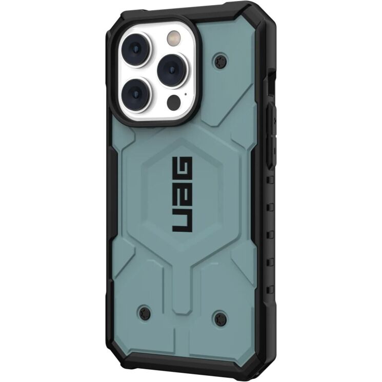 Защитный чехол URBAN ARMOR GEAR (UAG) Pathfinder MagSafe для Apple iPhone 14 Pro - Pool: фото 3 из 10