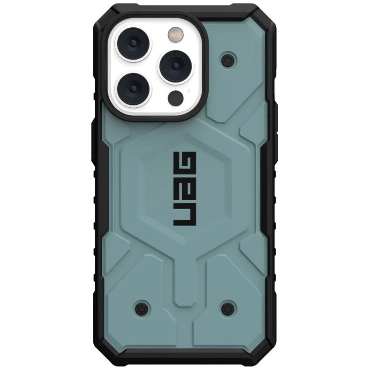 Защитный чехол URBAN ARMOR GEAR (UAG) Pathfinder MagSafe для Apple iPhone 14 Pro - Pool: фото 1 из 10
