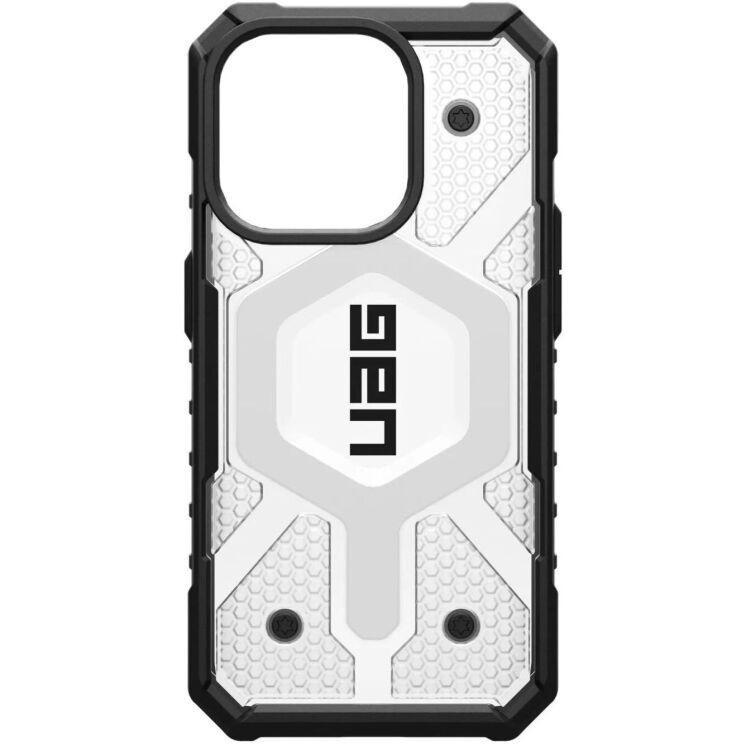 Защитный чехол URBAN ARMOR GEAR (UAG) Pathfinder MagSafe для Apple iPhone 15 Pro - Ice: фото 7 из 10