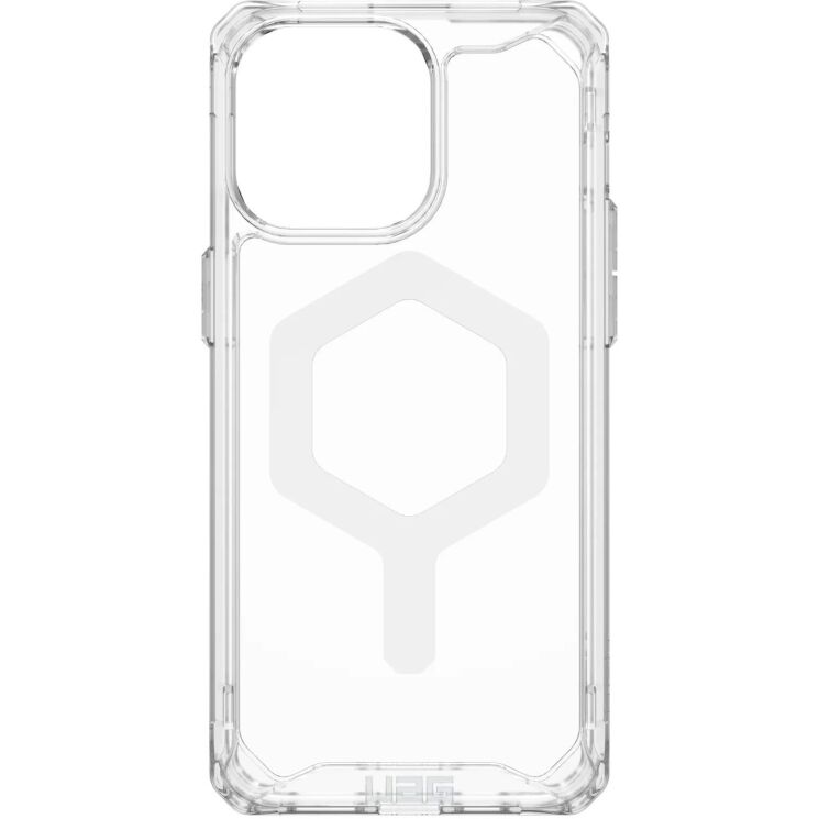 Защитный чехол URBAN ARMOR GEAR (UAG) Plyo Magsafe для Apple iPhone 15 Pro Max - Ice / White: фото 8 из 12