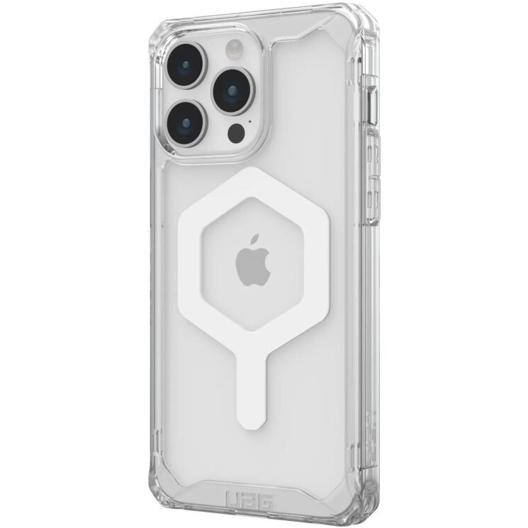 Защитный чехол URBAN ARMOR GEAR (UAG) Plyo Magsafe для Apple iPhone 15 Pro Max - Ice / White: фото 2 из 12