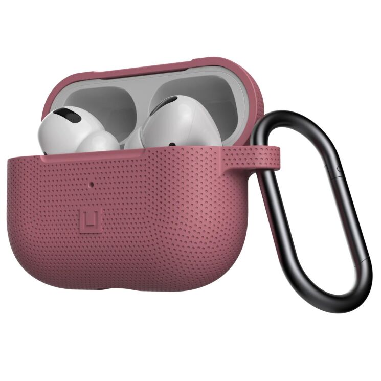 Захисний чохол URBAN ARMOR GEAR (UAG) [U] Dot Silicone Case для Apple AirPods Pro - Dusty Rose: фото 4 з 10