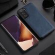 Защитный чехол X-LEVEL Leather Back Cover для Samsung Galaxy S21 (G991) - Blue (230076L)