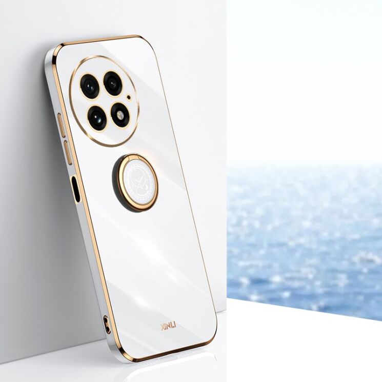 Защитный чехол XINLI Porcelain Magnetic для OnePlus 13 - White: фото 2 из 6