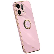 Захисний чохол XINLI Porcelain Magnetic для OPPO Reno 14 5G - Purple: фото 1 з 8