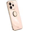 Защитный чехол XINLI Porcelain Ring для Xiaomi Redmi Note 14 5G - Pink (379400P)