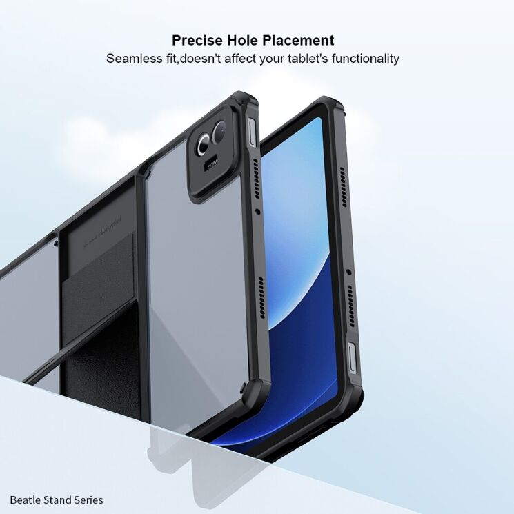 Захисний чохол XUNDD Slim T для Xiaomi Pad 8 / Pad 8 Pro - Black: фото 6 з 7