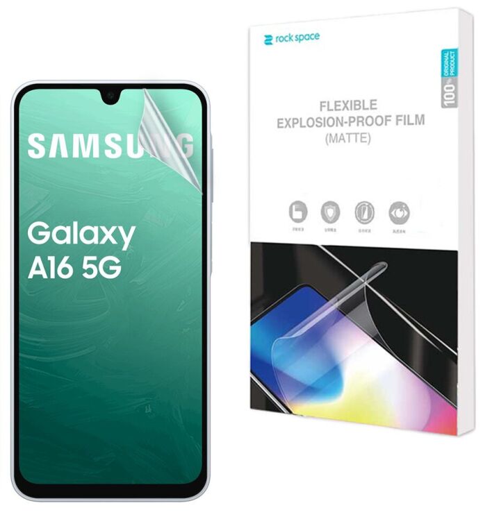 Антиблікова плівка на екран RockSpace Explosion-Proof Matte для Samsung Galaxy A16 (A165): фото 1 з 8