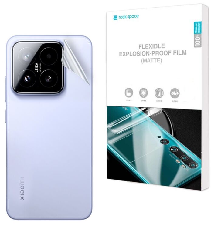 Антиблікова плівка на задню панель RockSpace Explosion-Proof Matte для Xiaomi 15: фото 1 з 9