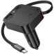 Автомобільний зарядний пристрій Hoco NZ18 Guardian PD65W (Type-C + USB) + кабель Type-C - Black (923401B). Фото 4 з 9