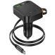 Автомобільний зарядний пристрій Hoco NZ18 Guardian PD65W (Type-C + USB) + кабель Type-C - Black (923401B). Фото 3 з 9