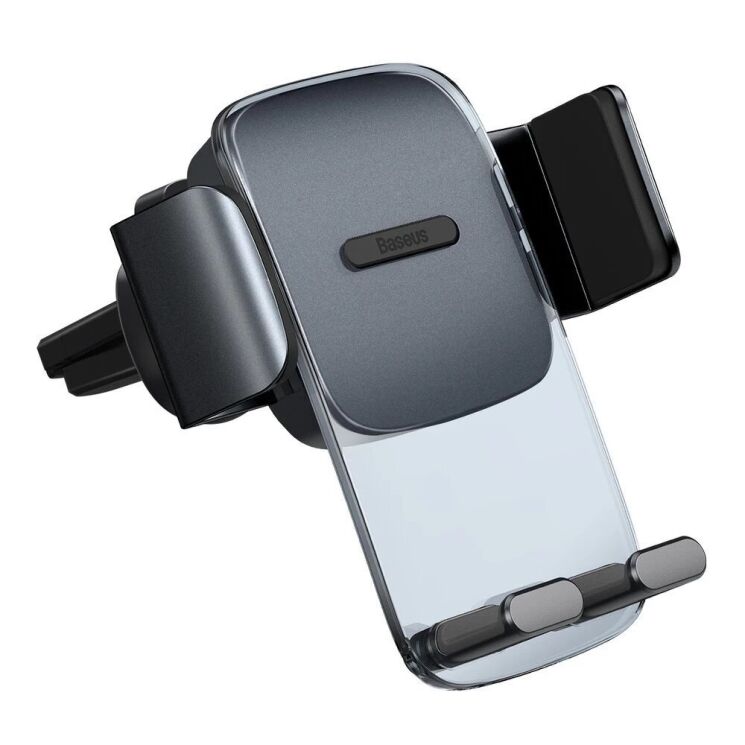 Автомобильный держатель Baseus Easy Control Pro Clamp (SUYK000101) - Transparent Black: фото 6 из 23