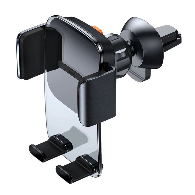Автомобильный держатель Baseus Easy Control Pro Clamp (SUYK000101) - Transparent Black: фото 4 из 23