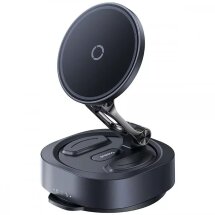 Автомобильный держатель Baseus PrimeTrip VC3 Flex Suction Type Car Mount (C0013R00) - Black: фото 1 из 31