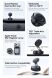 Автомобильный держатель Baseus PrimeTrip VC3 Flex Suction Type Car Mount (C0013R00) - Black (982718B). Фото 7 из 31