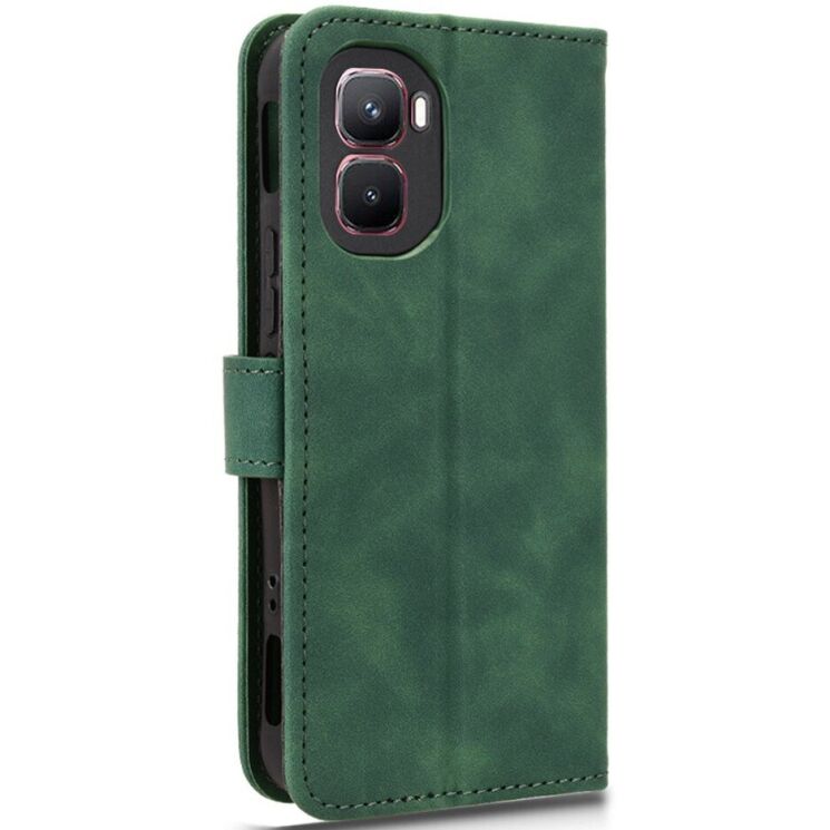 Чехол Deexe Classic Wallet для Infinix GT 50 Pro - Green: фото 6 из 7